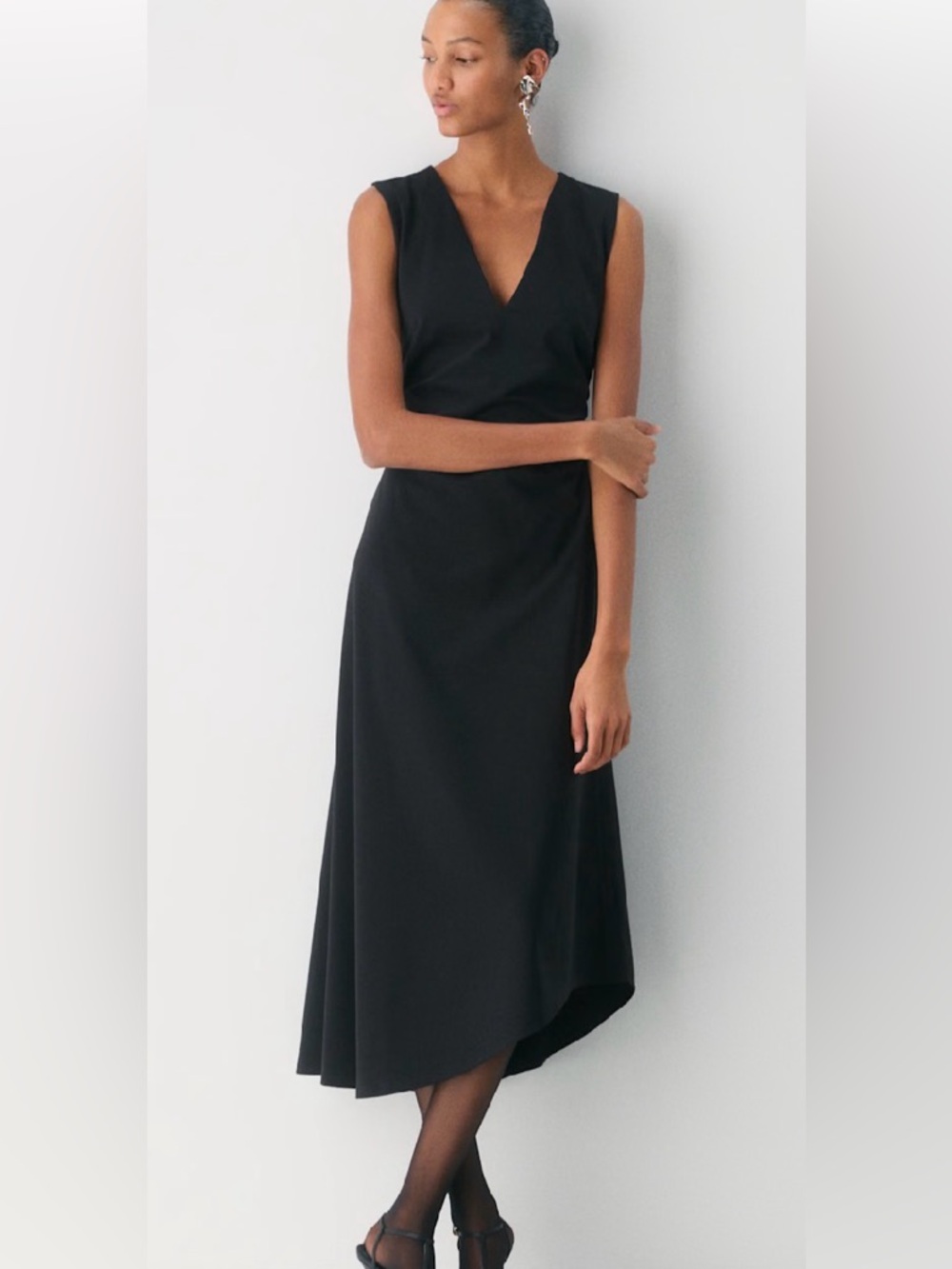 Aritzia Midi Babaton Swing Dress